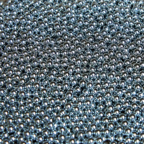 Preview: Swiss Arms, Stahlrundkugeln, silber, 4,5 mm, Schnellladeflasche